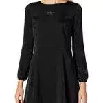 Calvin Klein Jeans Abito da Giorno Facile Vestito, CK Black