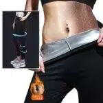 EGEYI Pantaloni di Perdita di Pantaloni Sauna, Pantaloni Termici per Sudorazione