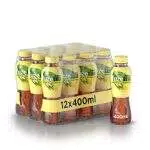 FuzeTea Limone e Lemongrass 12 Bottiglie da 400 ml, Tè Freddo al Limone con una Nota di Citronella