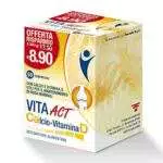 Linea ACT - Vita ACT Calcio + Vitamina D - Integratore Alimentare 60 compresse