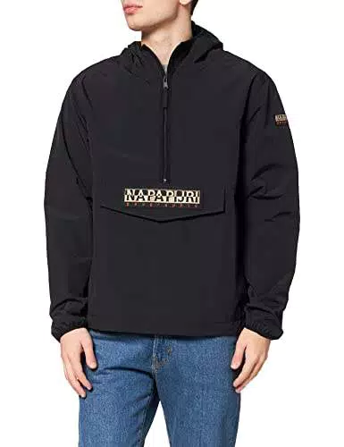 NAPAPIJRI Napapjiri Rainforest TAIKA Fa Giacca Sportiva, Black, L Uomo