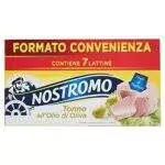 Nostromo - Tonno all'olio di oliva, 7 lattine da 70gr. Formato multipack. Fonte di proteine