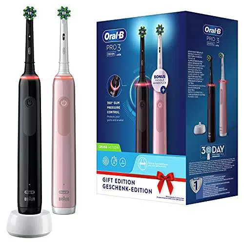 Oral-B Pro 3-3900N Spazzolino Elettrico 2 Spazzolini