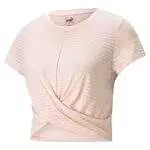 PUMHB|#Puma Studio Twist Burnout Tee, Maglietta Donna
