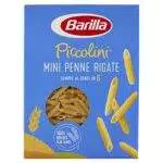Barilla Pasta Mini Penne Rigate Piccolini, Pasta Corta di Semola di Grano Duro 100% Italiano