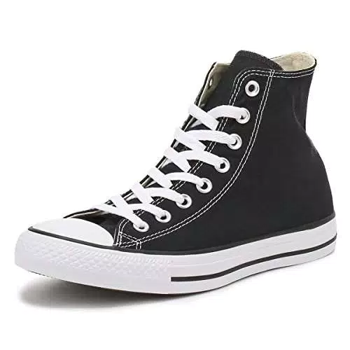 Converse All Star Hi Canvas Sneakers Nero-UK 9.5