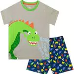 Harry Bear Pigiama Corto per Ragazzi Dinosauro Multicolore 18-24 Mesi