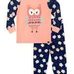 Harry Bear Pigiama per Ragazze Gufo Multicolore 3-4 Anni