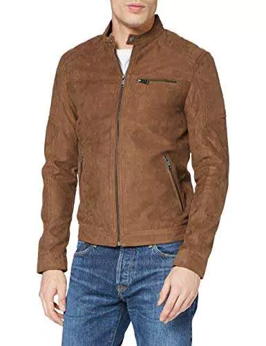 JACK & JONES Jjerocky Jacket Noos Giacca, Marrone