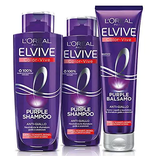 L'Oréal Paris Routine Completa Anti-giallo Elvive Purple