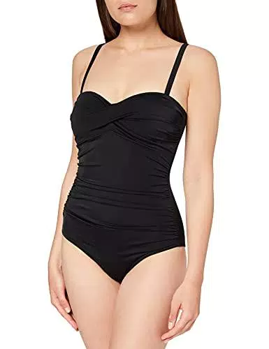 Marchio Amazon - Iris & Lilly Costume da Bagno Contenitivo Donna