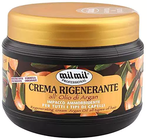 MIL MIL Professional Maschera Capelli Ristrutturante Rigenerante All' Olio Di Argan