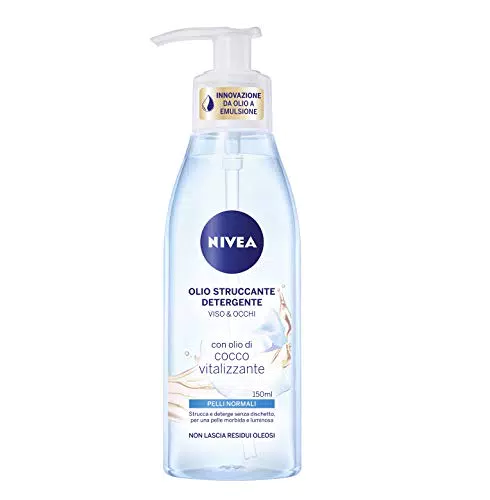 Nivea Olio Detergente Struccante per Pelli Normali, 150 ml