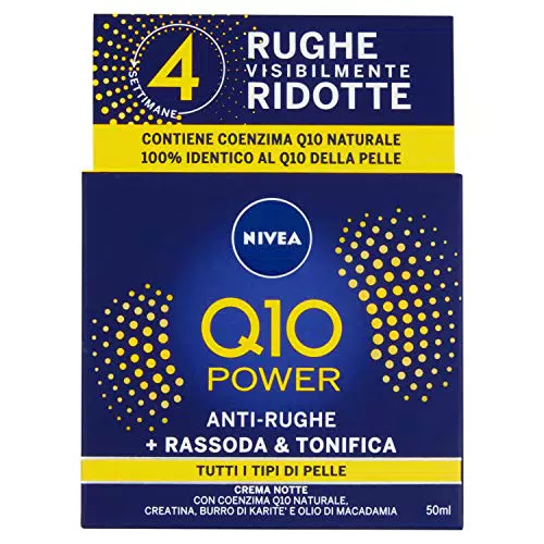NIVEA Q10 POWER Crema Notte Viso Rimpolpante 50 ml