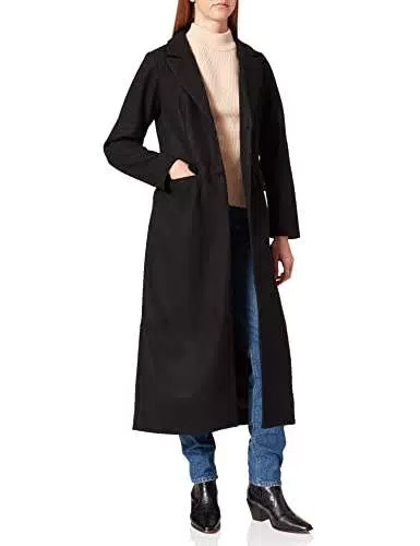 Only Onlemma X-Long CC Otw-Coat Cappotto, Nero