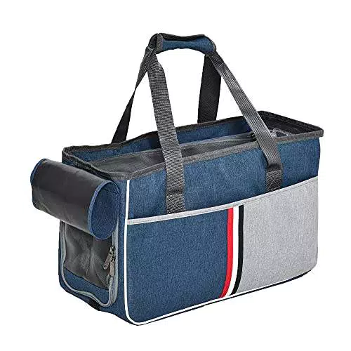 PawHut Borsa Trasportino per Cani e Gatti in Oxford