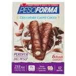 Pesoforma Barrette Cioccolato Cuore Cocco- Pasti sostitutivi dimagranti SOLO 237 Kcal