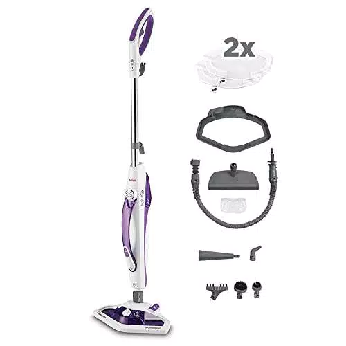 Polti Vaporetto Sv440_Double Scopa Vapore Doppia Funzione con Pulitore Portatile