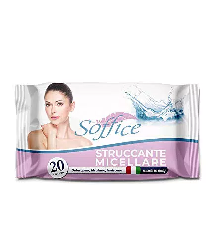 Soffice Salviette Struccanti Micellare 1 confezione x 20 salviette - 120 g
