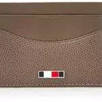 Tommy Hilfiger Business Leather, Accessori Portafogli da Viaggio Uomoarrone nebbioso
