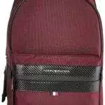 Tommy Hilfiger Elevated Nylon, Zaino Uomo, Borgogna Profonda