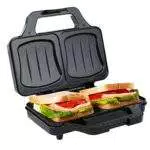 Ultratec Tostapane per Sandwich XXL con 2 Piastre Grandi per Deliziosi Panini di Tutti i Tipi Tostapane XXL Adatto anche per Fette di Pane Grandi
