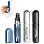 3 Bottigliette Spray Di Profumo Da Viaggio, 5ml Mini Portatile Flacone Di Profumo Ricaricabile Atomizzatore Per Viaggiare Festa (Blu