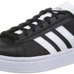 adidas Grand Court Alpha, Sneaker Uomo, Core Black/Ftwr White/Iron Met