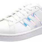 adidas Grand Court, Scarpe da Tennis Donna, Ftwr Met Argentato Colore Bianco