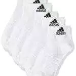 adidas Light Ank 3pp, Socks Uomo, White/White/White