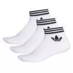 adidas originals Socks, White, 39-42 Unisex-Adulto