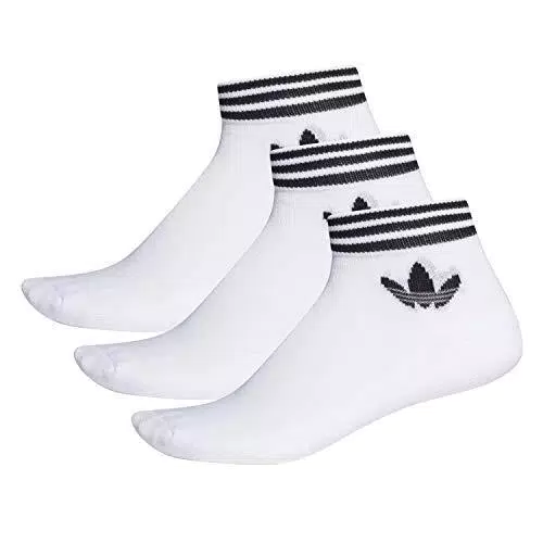 adidas originals Socks, White, 39-42 Unisex-Adulto