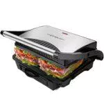 Aigostar Hett 30HHJ - Panini Maker/Griglia, Pressa a sandwich