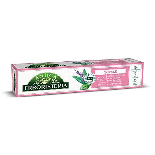 Antica Erboristeria, Dentifricio Antibatterico, con Salvia e Zinco
