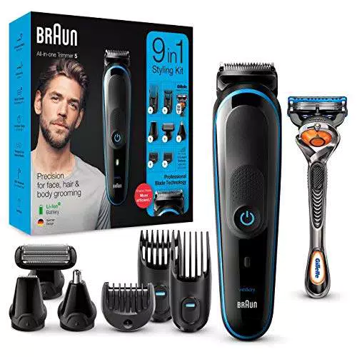 Braun Regolabarba Tagliacapelli Uomo Rasoio Elettrico Barba Incluso