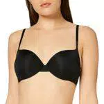 Calvin Klein Demi Lightly Lined Sculpted Reggiseno, Nero