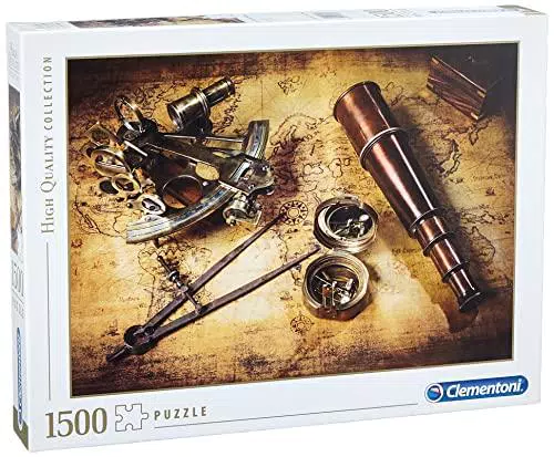 Clementoni Course to The Treasure Collection Puzzle, 1500 Pezzi