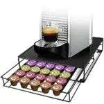 Diealles Shine Cassetto Capsule Nespresso, Cassetto Porta Cialde Caffè Nespresso con Cestelli Portaoggetti Capacità 30 Capsule