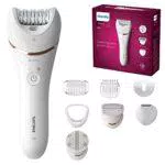 Philips Serie 8000 Wet & Dry epilatore con 8 accessori