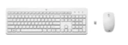 HP 3L1F0AA 230 Combo Tastiera e Mouse Wireless, Tastierino Numerico
