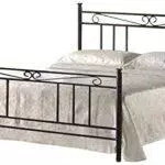Letto 1 Piazza e Mezza, in Ferro BATTUTO, Modello Rita