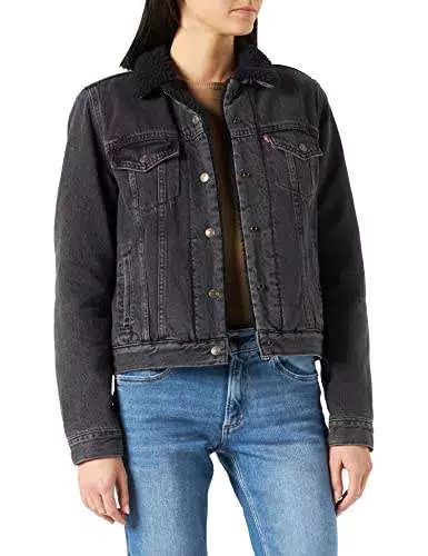 Levi's Original Sherpa Trucker Cameras off Giacca