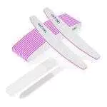 Lima per Unghie, 10 Pezzi Lime per Unghie 180/240, Lime Unghie Professionali Doppia Faccia