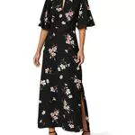 Marchio Amazon - Truth & Fable Vestito con Apertura Donna