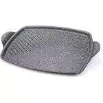 Moneta Gusto Griglia Rettangolare, Alluminio, Nero, 35x25 cm
