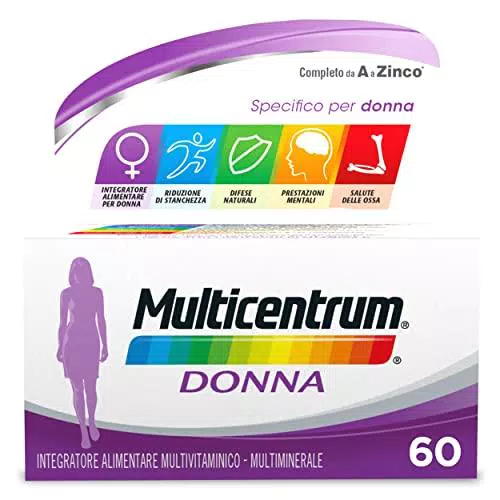 Multicentrum Donna Integratore Alimentare Multivitaminico
