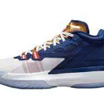 Nike Jordan Zion 1, Sneaker Uomo, Blue VoidWhiteMetallic GoldUniversity Red