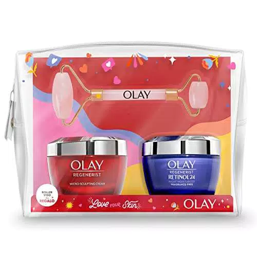 Olay Giorno & Notte Crema Cofanetto Includere 1 Massaggiante Rullo