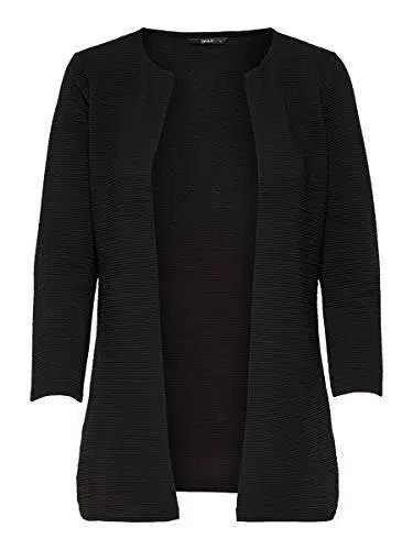 ONLY Long Loose Cardigan, Black