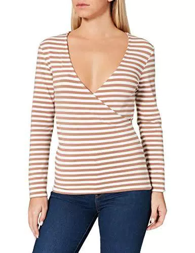Only Onljoy Life L/S Wrap Top Jrs Maglia Manica Lunga